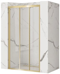 Porta doccia Rea Alex 100 Gold Brush