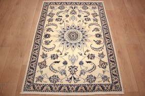 Nain Tappeto persiano 140x100 (Iran) Annodato A Mano