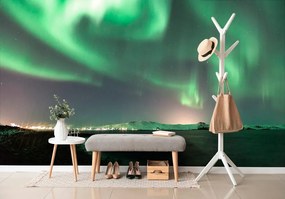 Carta da parati – Straordinaria luce verde