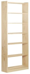 Scaffale in kit 7 ripiani Gala 7 L 79.6 x P 25 x H 216.7 cm beige, portata per ripiano 50 kg
