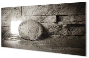 Pannello paraschizzi cucina Grotta di luce 100x50 cm