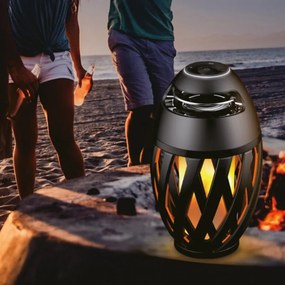Lampada da esterno senza fili BLOP H 16.5 cm, in abs, luce giallo, LED