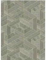 Coordonne Carta da parati Hexagon - Mole