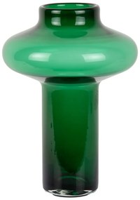 Vaso verde in vetro (altezza totale 37 cm) Asombroso – PT LIVING