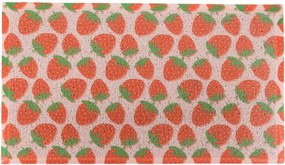 Zerbino in PVC 40x70 cm Pink Strawberry – Artsy Doormats