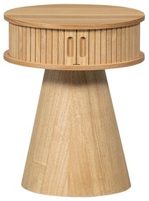 Comodino di colore naturale con effetto pino Karri – WOOOD