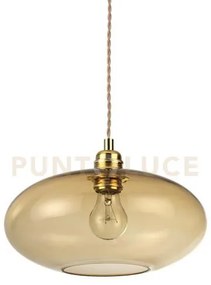 Lampada a sospensione 1 luce blob sp1 ambra