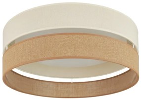 Brilagi - Plafoniera LED ROYAL YUTE LED/24W/230V diametro 45 cm beige/color crema