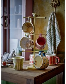 Tazze in set color salmone e color crema in gres 3 pz 450 ml Linora – Bloomingville