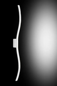 Applique LED moderno Ada bianco IP20, luce bianco naturale 1980 lumen, NOVECENTO