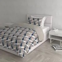 Parure copripiumino singolo Fantasy Datex Pennellate