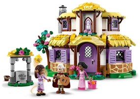 Cottage di Asha Wish Disney con personaggi Lego