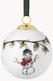 Pallina albero di Natale in porcellana fatta a mano Hammershøi