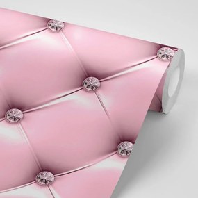 Carta da parati – Eleganza pelle in rosa bonbon