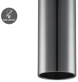 Lampadario a sospensione con filo SAGA 1xE27/40W/230V nero