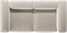 Divano beige 224 cm Bergamo – Cosmopolitan Design