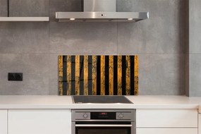 Rivestimento parete cucina Strisce gialle irregolari 100x50 cm