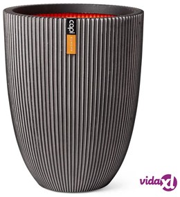 Capi Vaso Elegante Groove 34x46 cm Antracite