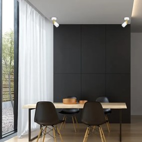 Faretto JOKER 1xGU10/25W/230V bianco/oro