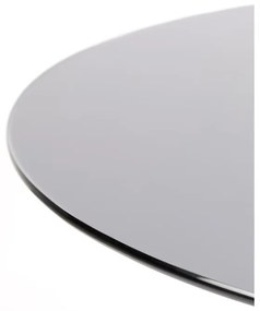 Tavolo da pranzo rotondo con piano in vetro ø 104 cm Floris - White Label