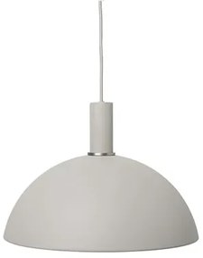 Collect Lampada a Sospensione Dome Basso Grigio Chiaro - Ferm Living