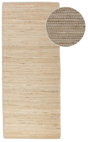 Passatoia beige in misto iuta tessuta a mano 80x200 cm Handloom – Hanse Home