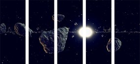 Quadri 5 pezzi – Meteoriti