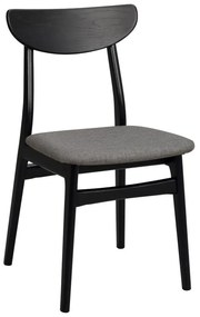 Sedie da pranzo nere in un set di 2 Rodham - Rowico