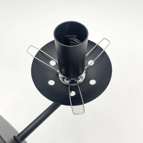 Brilagi - Lampada da parete MALIVA 1xE14/15W/230V nero/bianco