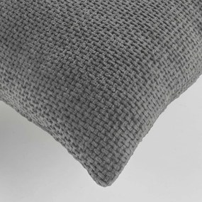 Cuscino decorativo in ciniglia 45x45 cm Leo – douceur d'intérieur