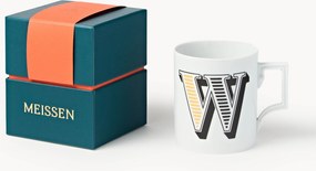 Westwing x MEISSEN, Tazza fatta a mano con motivo decorativo Initials