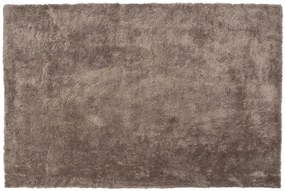 Tappeto shaggy marrone chiaro 200 x 300 cm EVREN Beliani