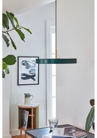 Lampada a sospensione LED verde scuro con paralume in metallo ø 31 cm Asteria Mini - UMAGE