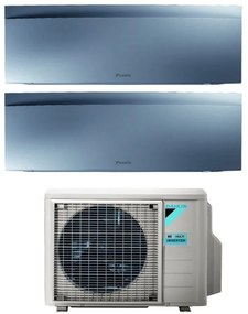 Daikin - Climatizzatore Condizionatore Bluevolution Dual Split Inverter serie emura silver iii 12+12 con 2MXM50A R-32 Wi-Fi Integrato 12000+12000