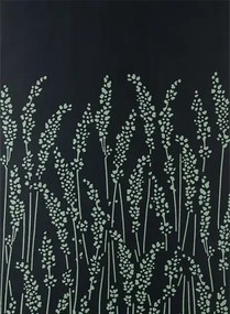 Farrow & Ball Carta da parati Feather Grass - Off-Black/ Breakfast Room Green