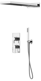 Kit incasso doccia Soffio c/GBOX cromo