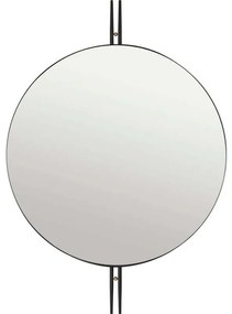 IOI Specchio Rotondo Ø80 Nero/Ottone - GUBI