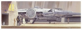 Fotomurale Millenium falcon, multicolore 368 x 127 cm