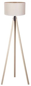 Duolla - Lampada con piedistallo 1xE27/60W/230V diametro 44 cm color crema/beige