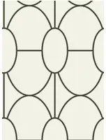 Cole & Son Carta da parati Riviera - Black/ White