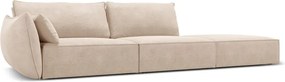 Divano angolare beige Vanda - Mazzini Sofas