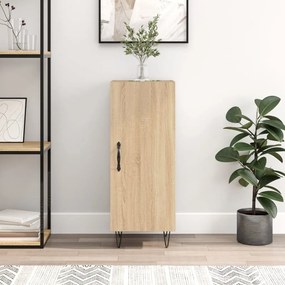 Credenza Rovere Sonoma 34,5x34x90 Cm İn Legno Multistrato /