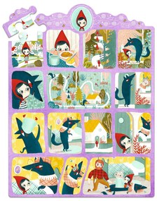 Story puzzle - Cappuccetto Rosso - 35 pezzi