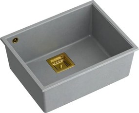 Lavello in granito DAVID 50 Grey Metallic