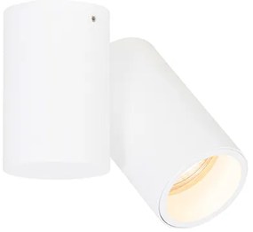 Faretto di design bianco orientabile - Michael