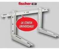 Staffa Supporto FISCHER Per Condizionatori Climatizzatori Monosplit da 7000 a 12000 Btu KLIMA KLIK 420x400x780