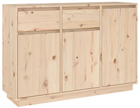 Credenza 110x34x75 cm in legno massello di pino