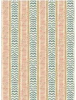GP & J Baker Carta da parati Wriggle Room - Teal/ Spice