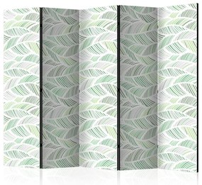 Paravento Green Waves II [Room Dividers]