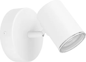Eglo 901961 - Faretto da parete per bagno CONSUMA 1xGU10/5W/230V IP44 bianco